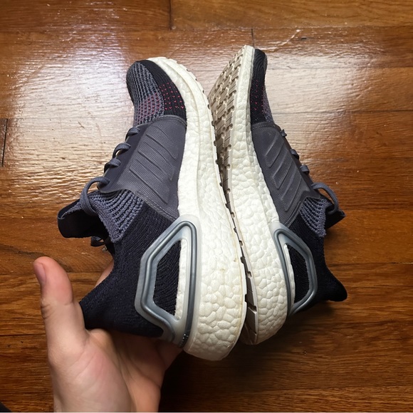 Womens Adidas Purple Boost Shoes - Picture 5 of 9